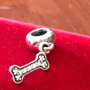 authentic PANDORA I ❤️My Dog charm